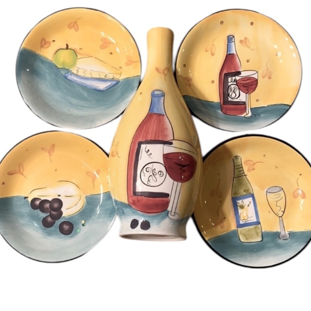 HAUSENWARE Mary Jane Mitchell wine set